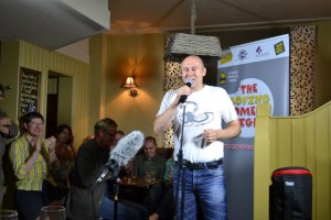 Neil Quigley doing Stand Up Neil Quigley doing Stand Up