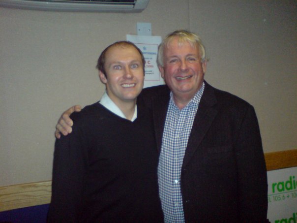 Neil Quigley with Christopher Biggins