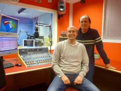 Neil Quigley back at Stoke Mandeville Hospital Radio