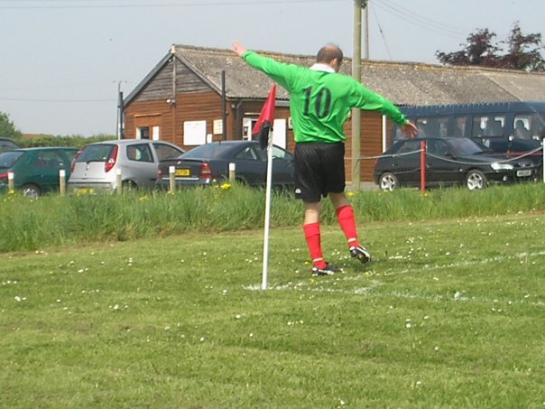 Neil Quigley in Football Action