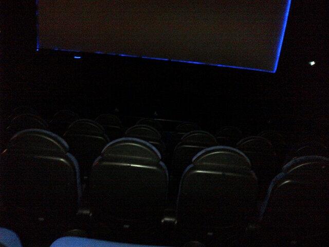 At the cinema for Partridge