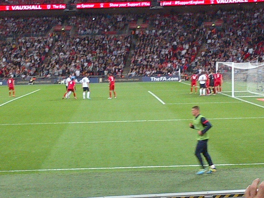 England v Moldova at Wembley Stadium 