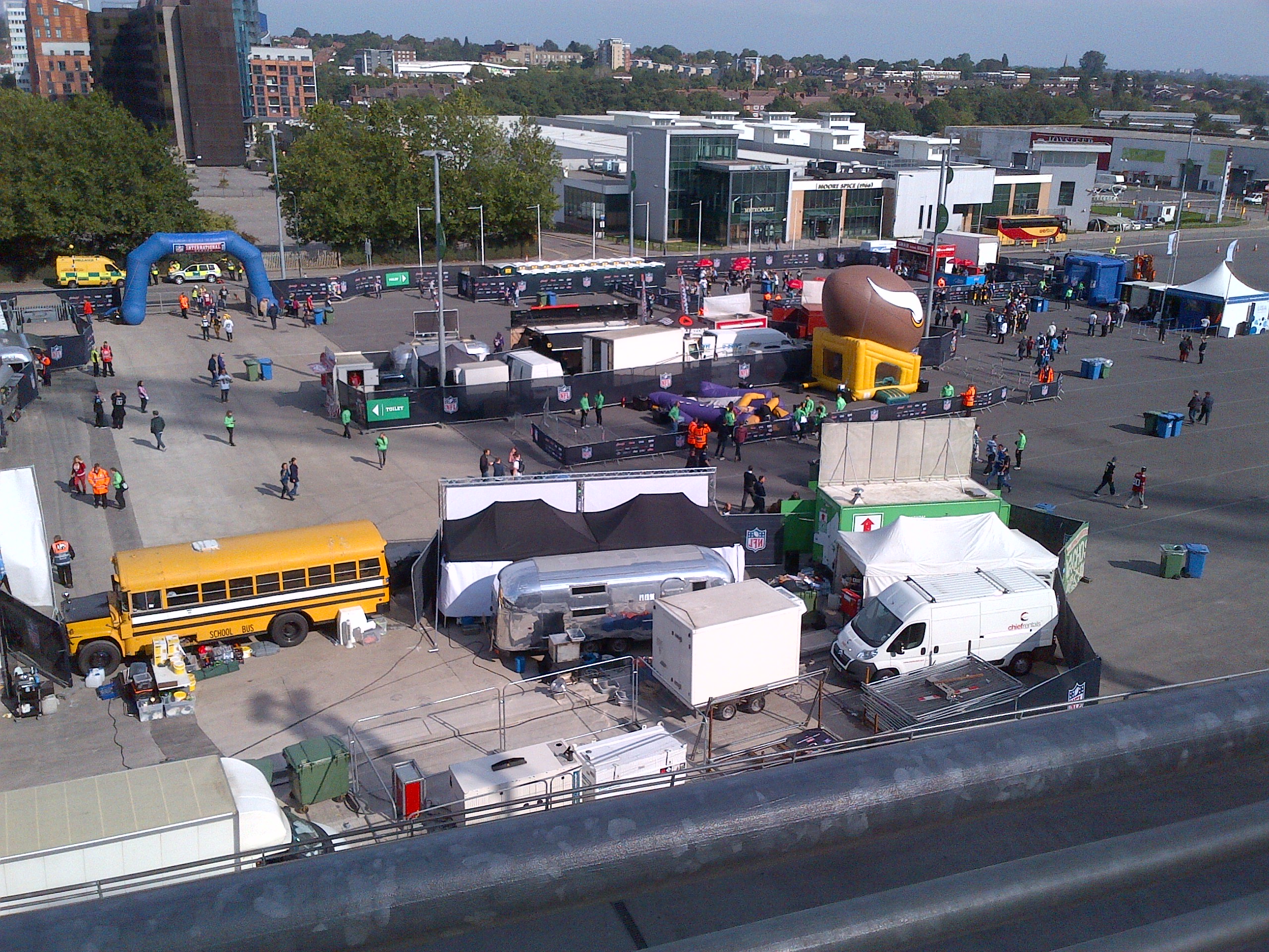 NFL takes over Wembley