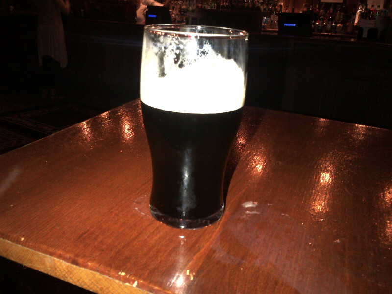 Guinness at Waxy's