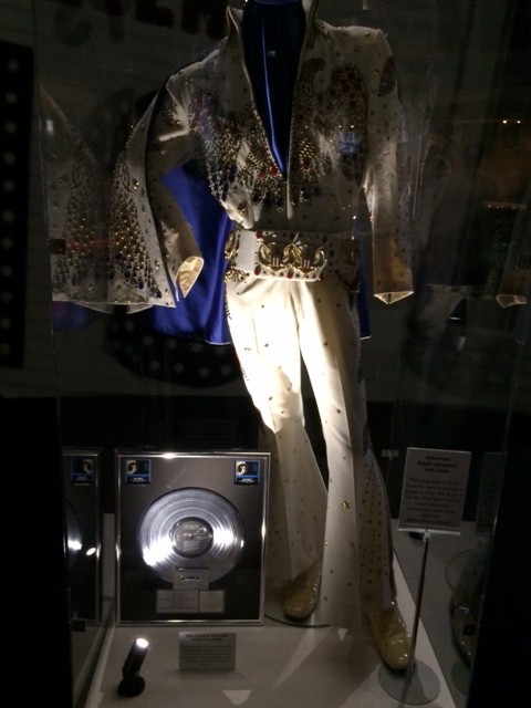 Elvis Presley's American Eagle White Jumpsuit 