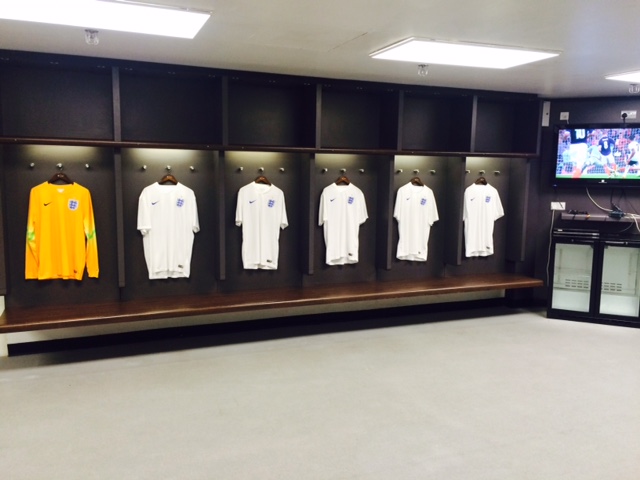 England Changing Room 