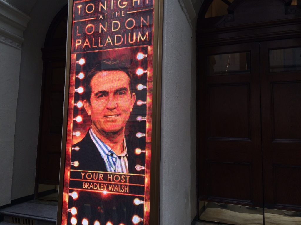 Tonight at the London Palladium