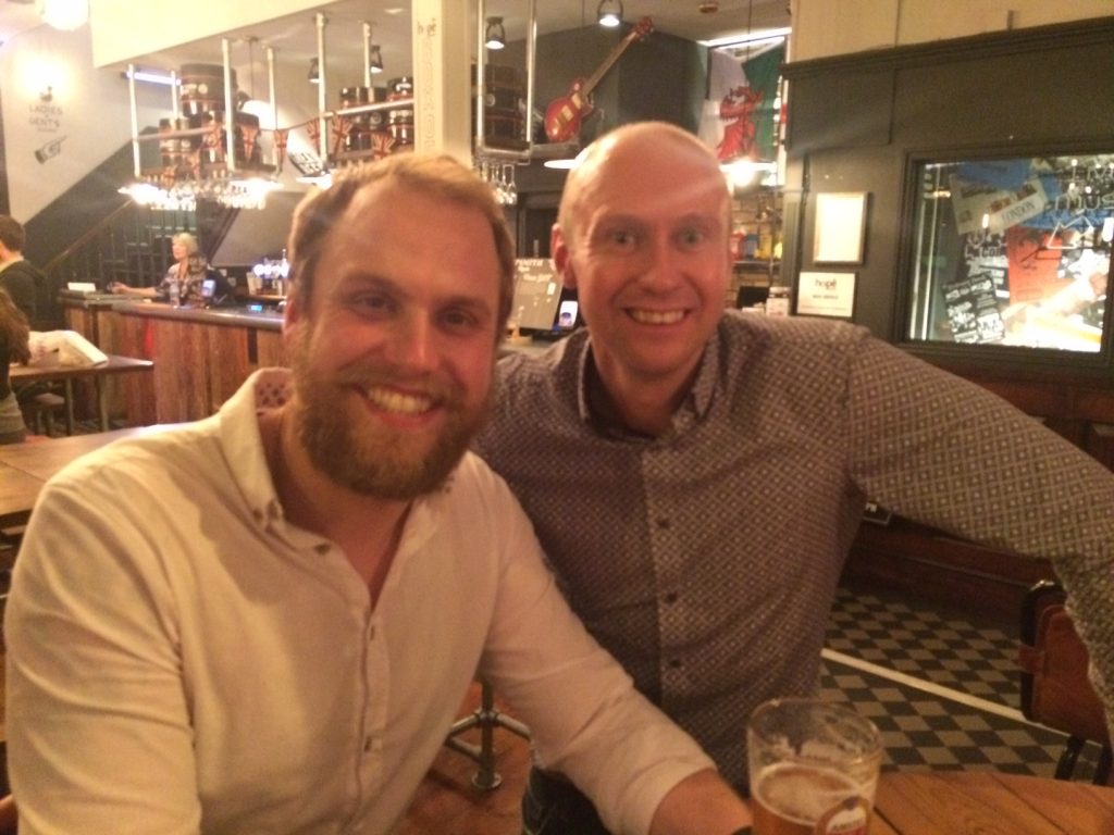 Jack Harding and Neil Quigley
