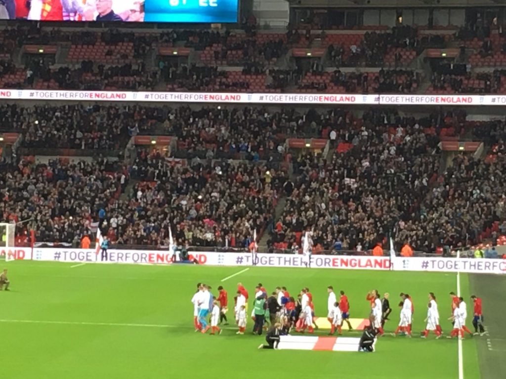 England V Spain
