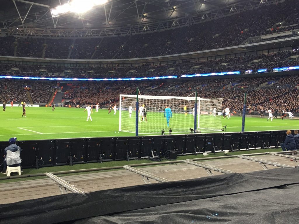 Tottenham at Wembley 