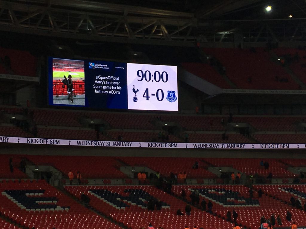 Spurs V Everton