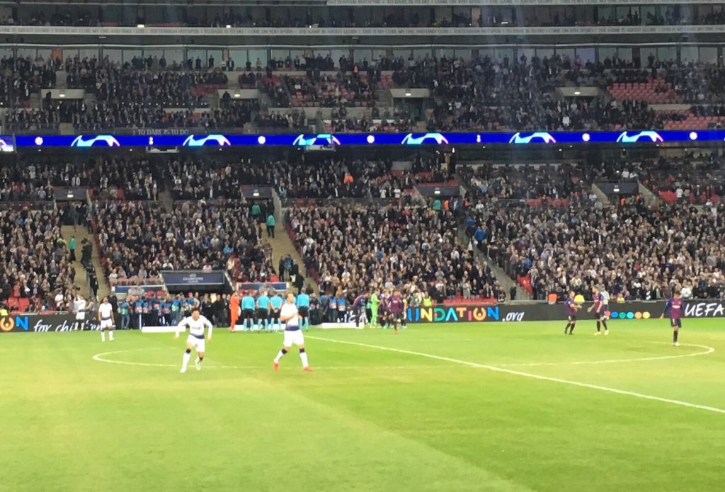Tottenham v Barcelona